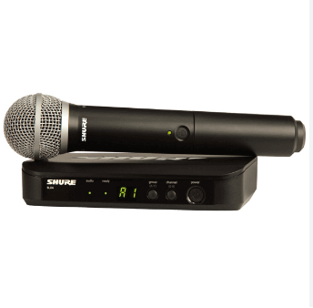 MICROFONO INALAMBRICO SHURE BLX24/PG58-M15